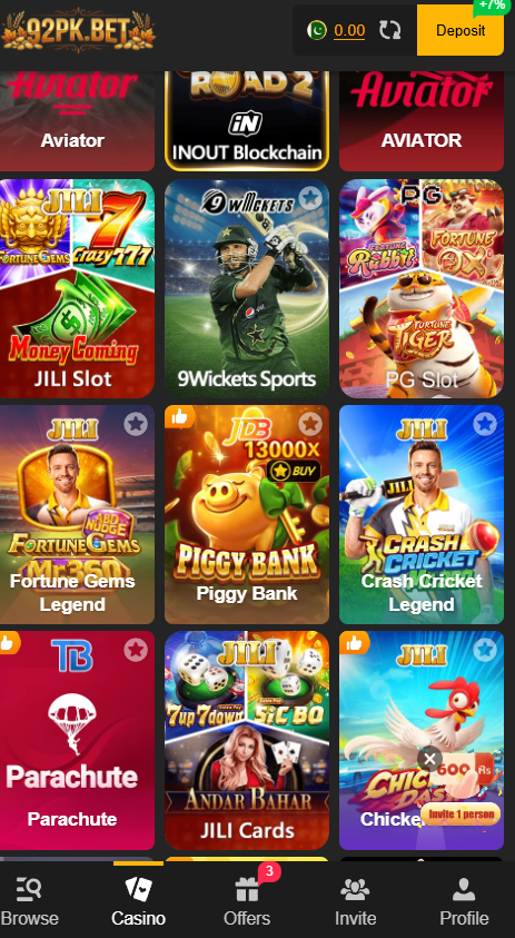 92PK.Bet Game